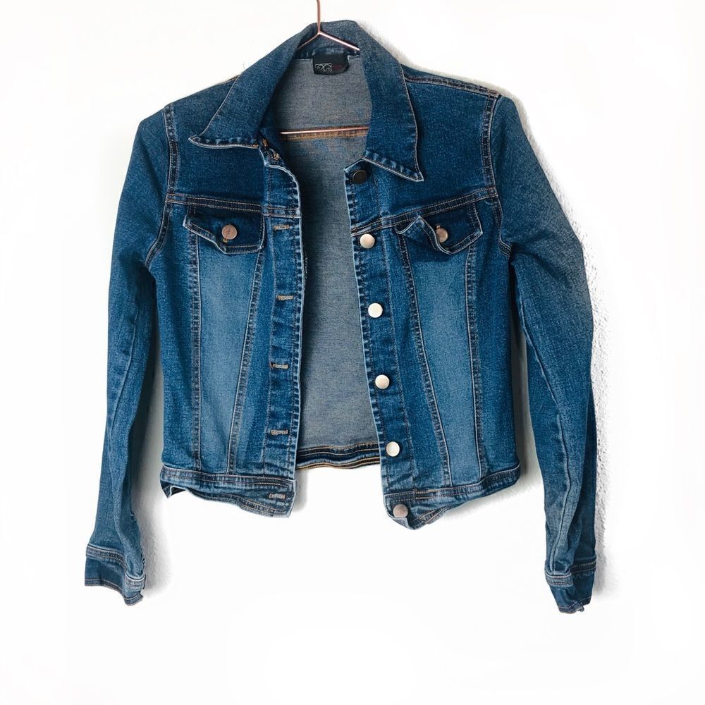 EUC ANGL Denim Button Down Jacket XS